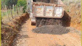 Continua a manutenção das estradas rurais em Desterro do Melo