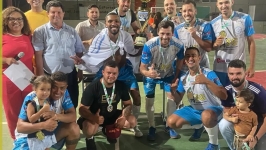Mereceu é o grande vencedor do Campeonato Municipal de Futsal na categoria Masculino 