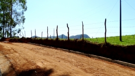 Morro do Ribeirão recebe Obras de Calçamento