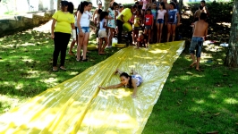 Crianças participam de Colônia de Férias 