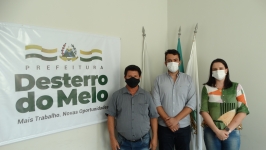 Parceria Renovada: Deputado Pinheirinho visita Desterro do Melo