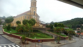 Matriz Nossa Senhora do Desterro tem barra artística restaurada e é objeto de estudo