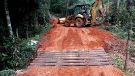 Município aprimora a manutenção e recuperação das estradas rurais em 2019