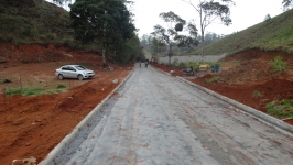 Estrada de acesso a Capela Nossa Senhora Aparecida é preservada e conservada